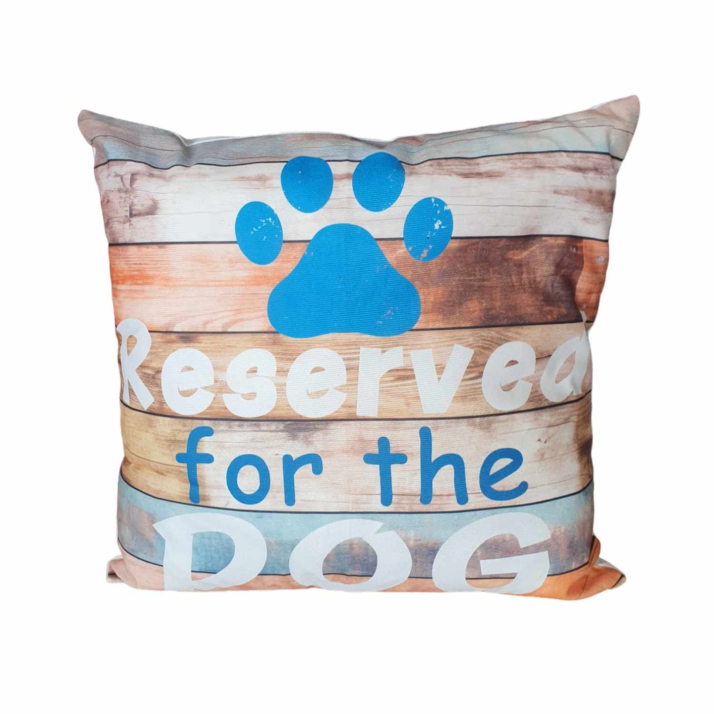 Reserved for the Dog Throw Cushion