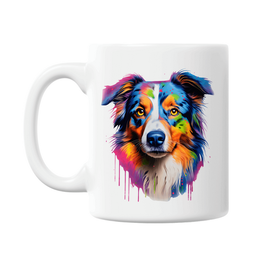 Australian Shepard Dog 11oz Printed Mug