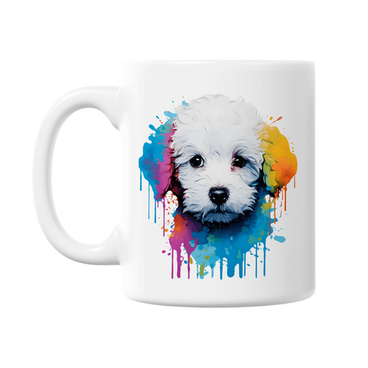 Bichon Frise Dog 11oz Printed Mug