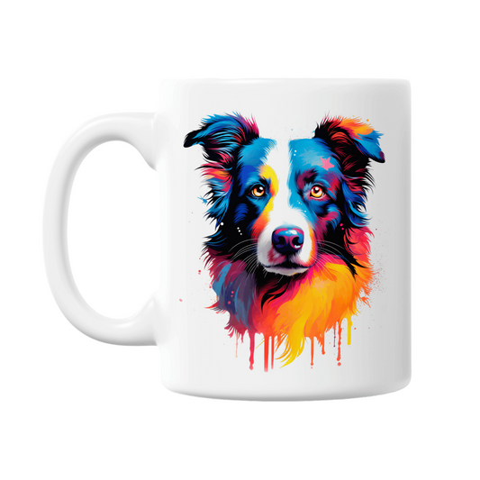 Border Collie Dog 11oz Printed Mug