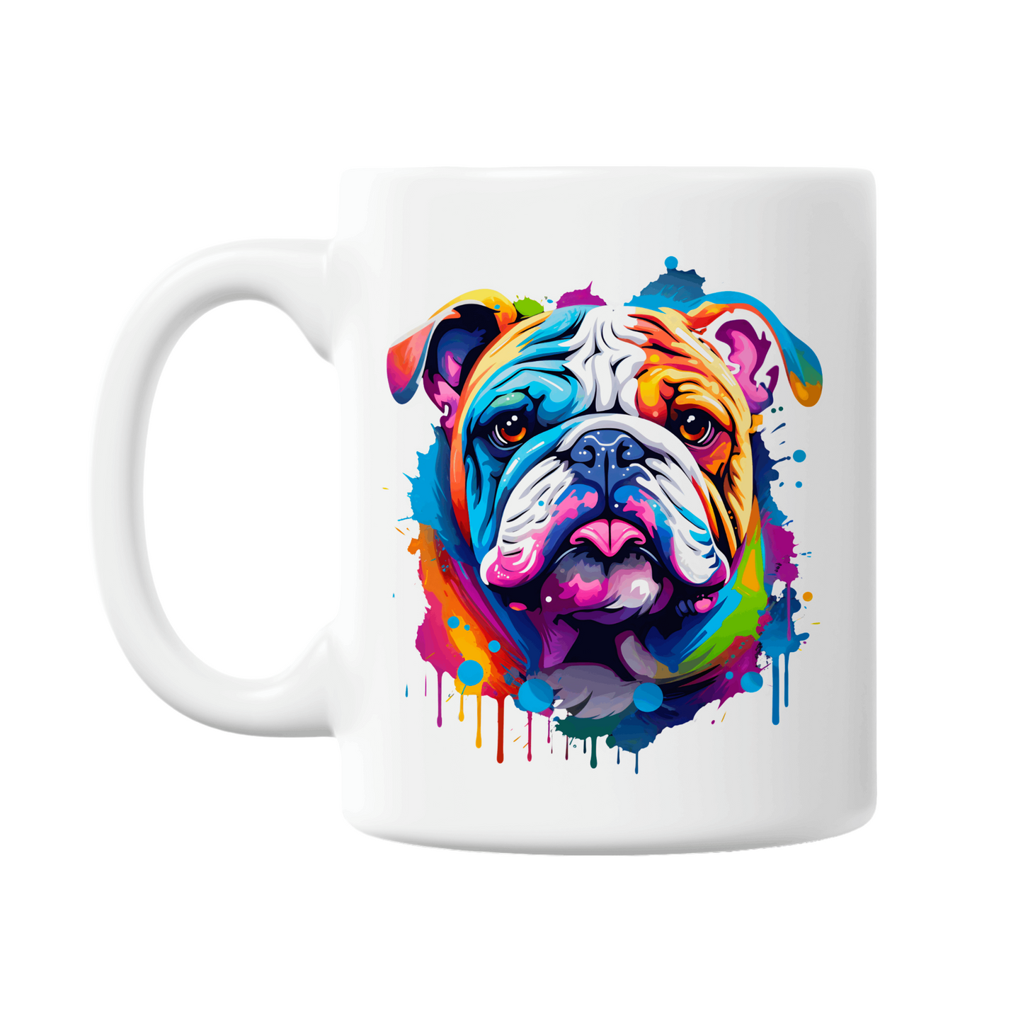 Bulldog 11oz Printed Mug