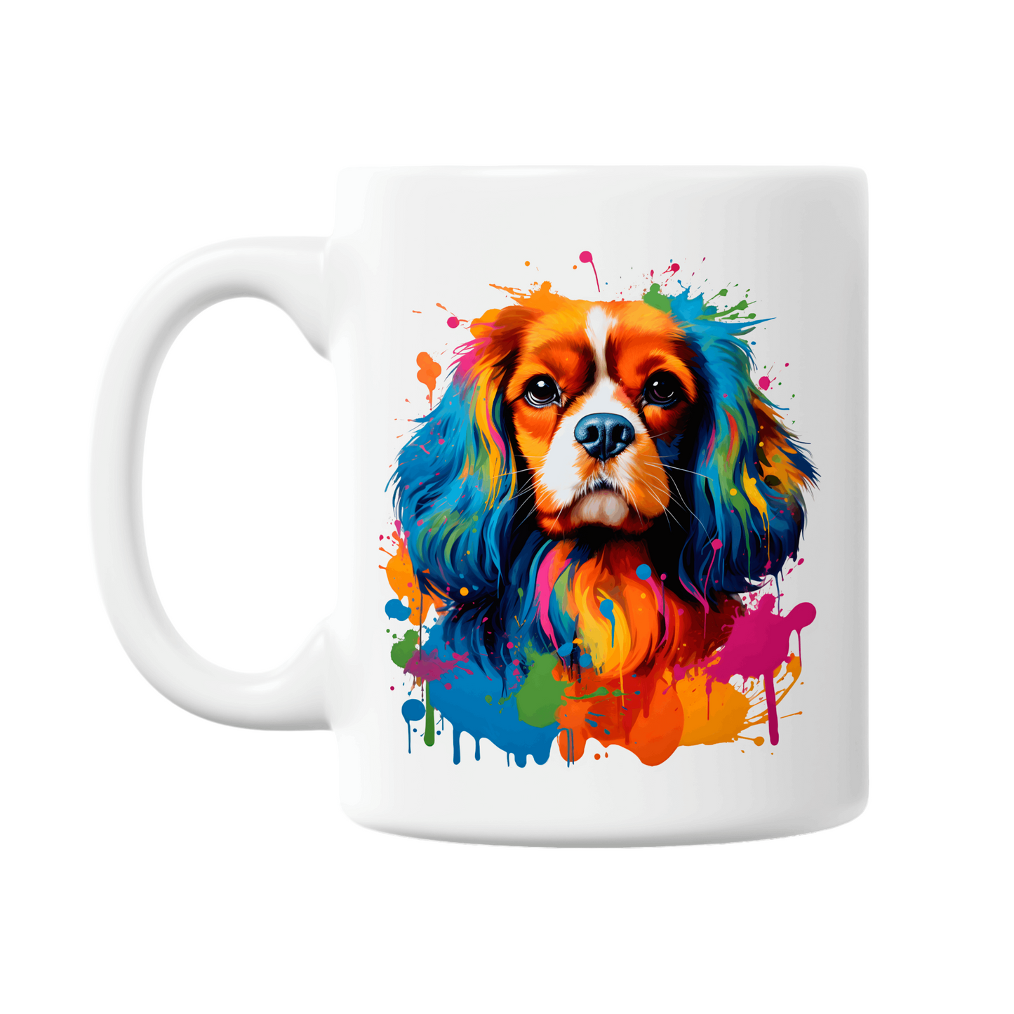 Cavalier king Charles 11oz Printed Dog Mug