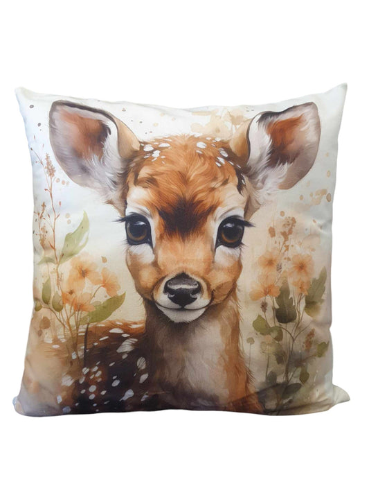 Cute Deer Throw Cushion