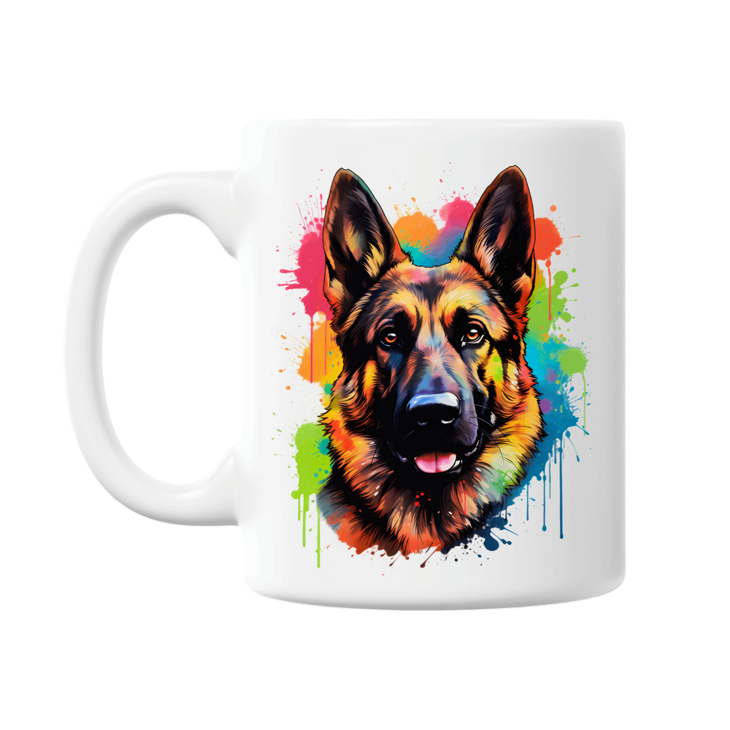 German Shepard 11oz Printed Dog Mug