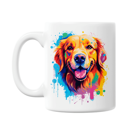 Golden Retriever 11oz Printed Dog Mug