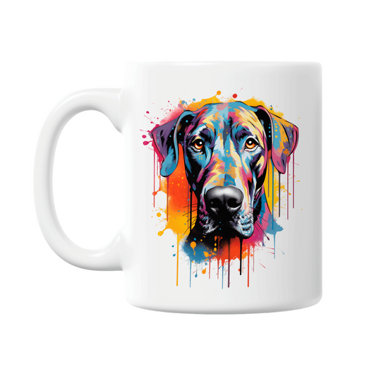 Great Dane 11oz Printed Dog Mug