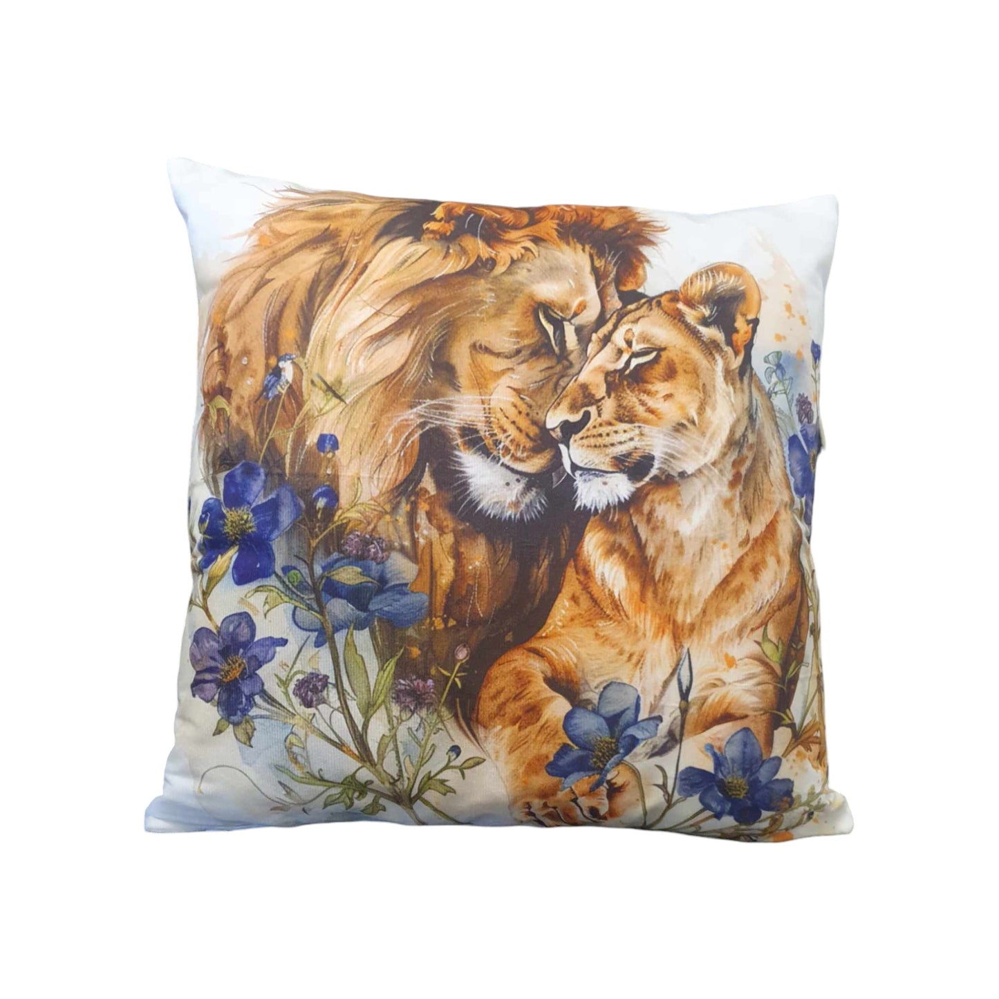 Cute Lion Throw Cushion