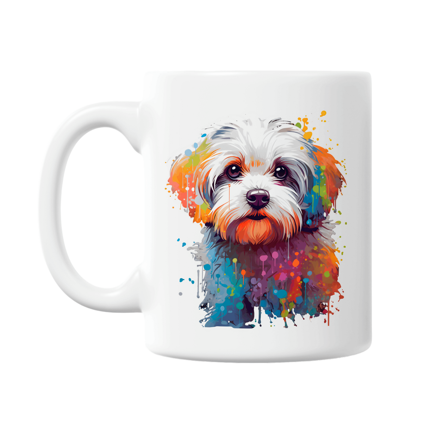 Maltese 11oz Printed Dog Mug