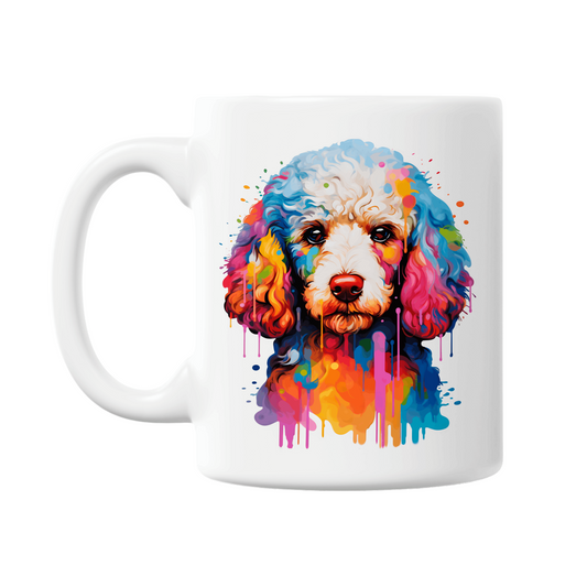 Miniature Poodle 11oz Printed Dog Mug