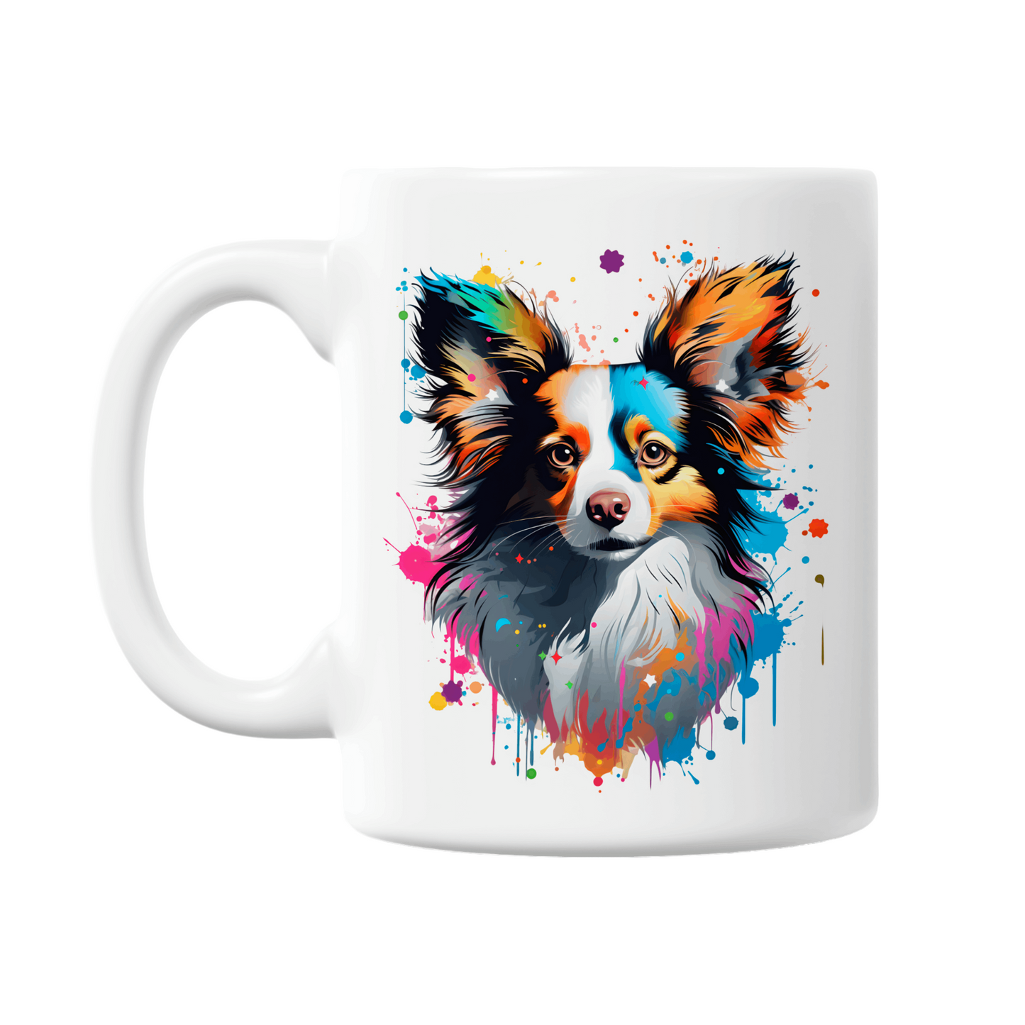 Papillon 11oz Printed Dog Mug