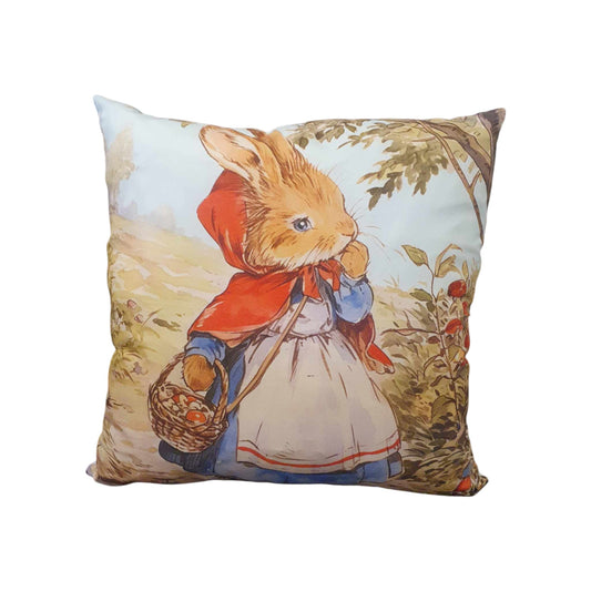 Rabbit Throw Cushion