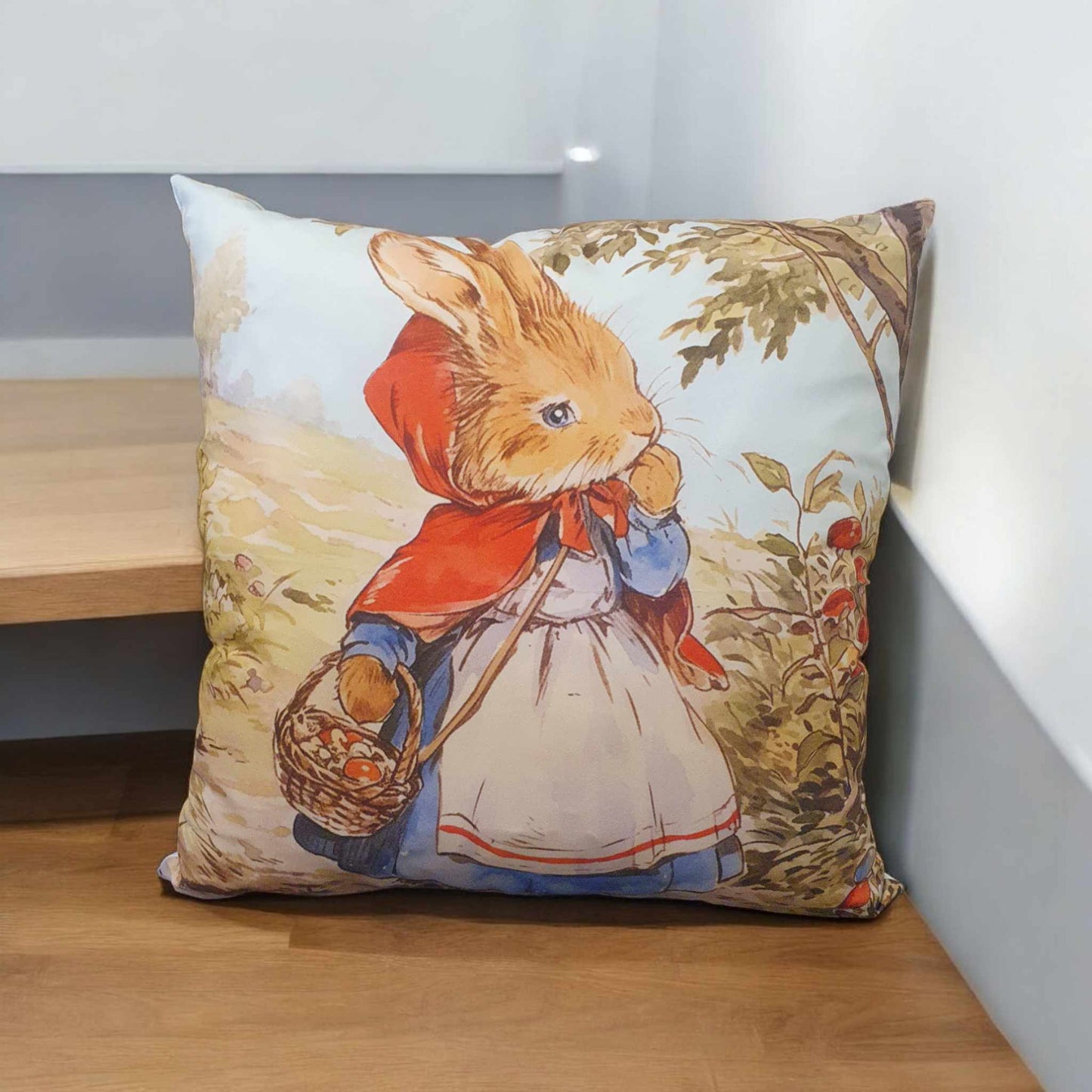 Rabbit Throw Cushion