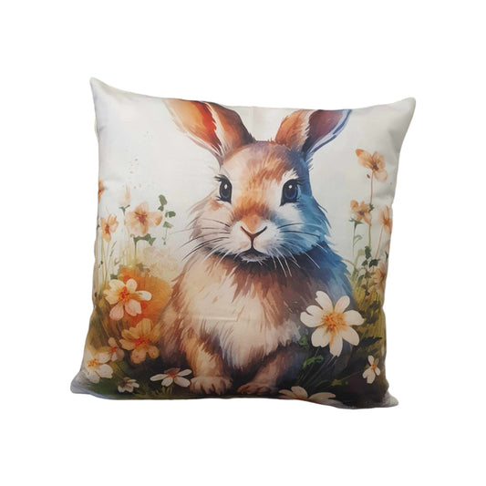 Cute Rabbit Throw Cushion