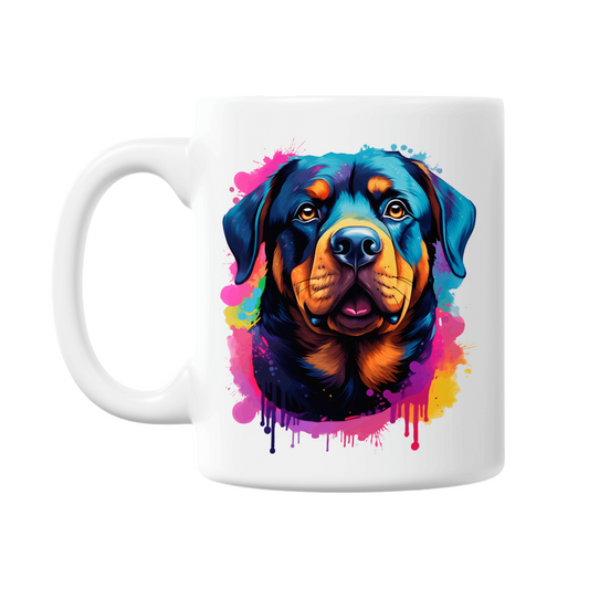 Rottweiler 11oz Printed Dog Mug