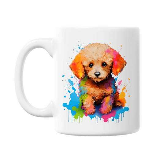 Toy Poodle 11oz Printed Dog Mug