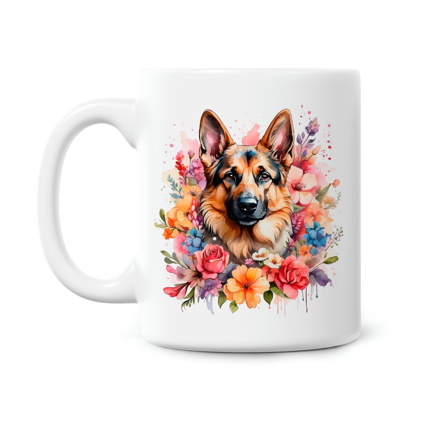 German Shepard 11oz Printed Mugs