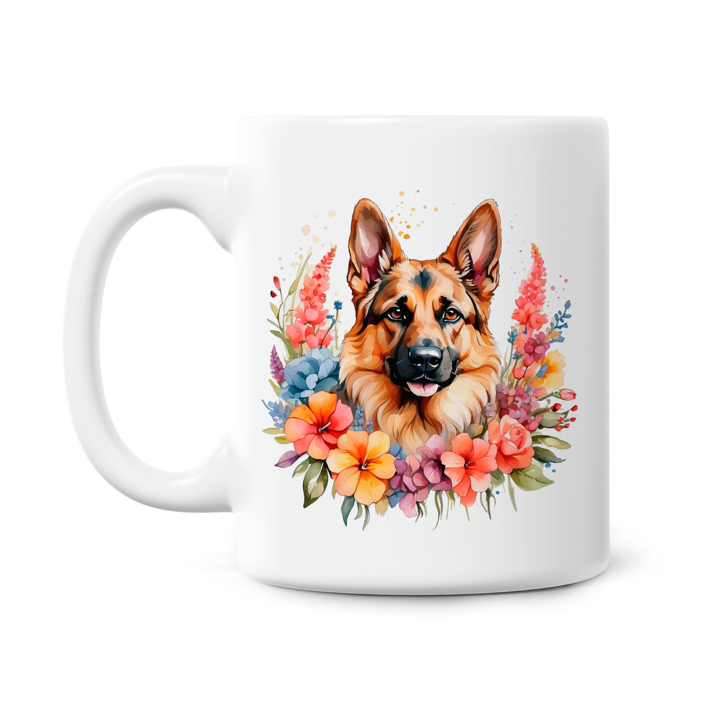 German Shepard 11oz Printed Mugs