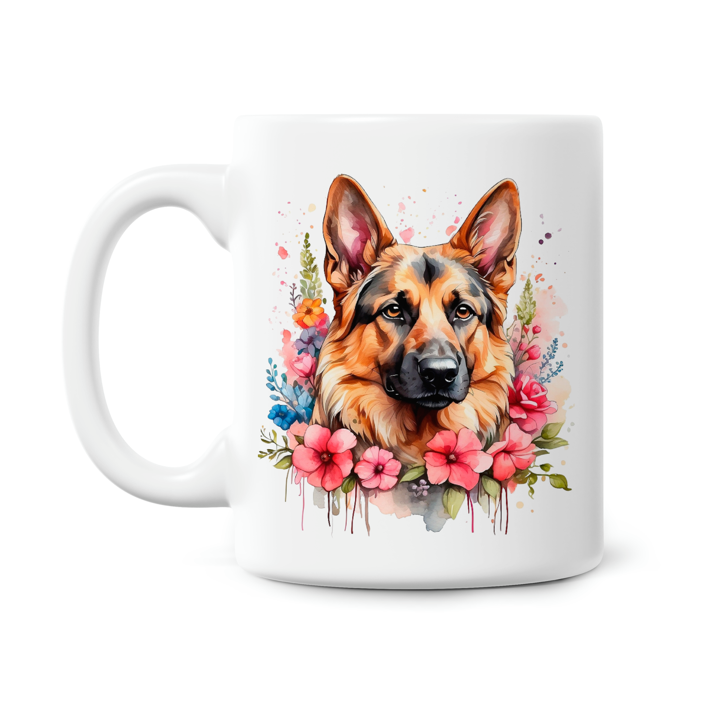 German Shepard 11oz Printed Mugs