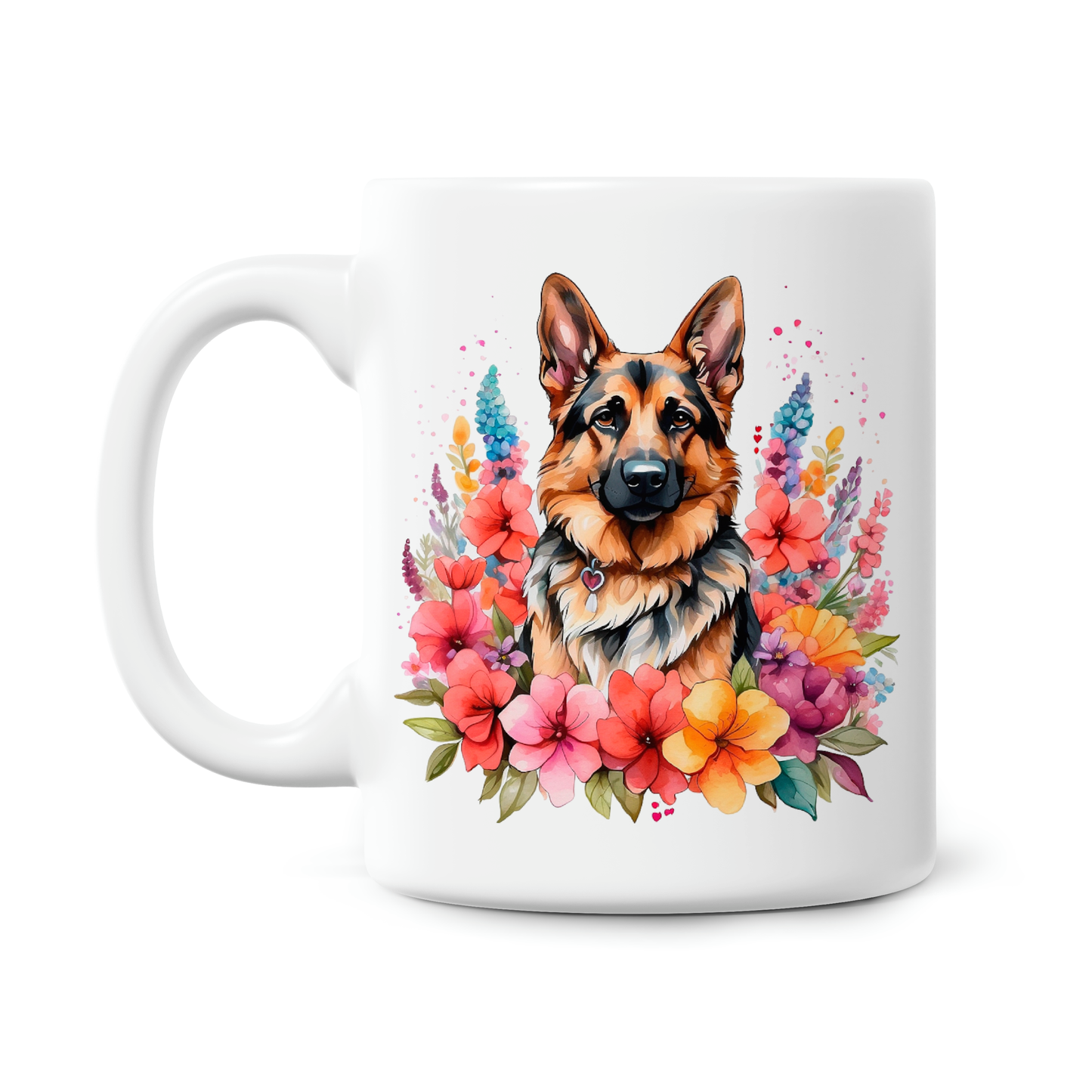 German Shepard 11oz Printed Mugs