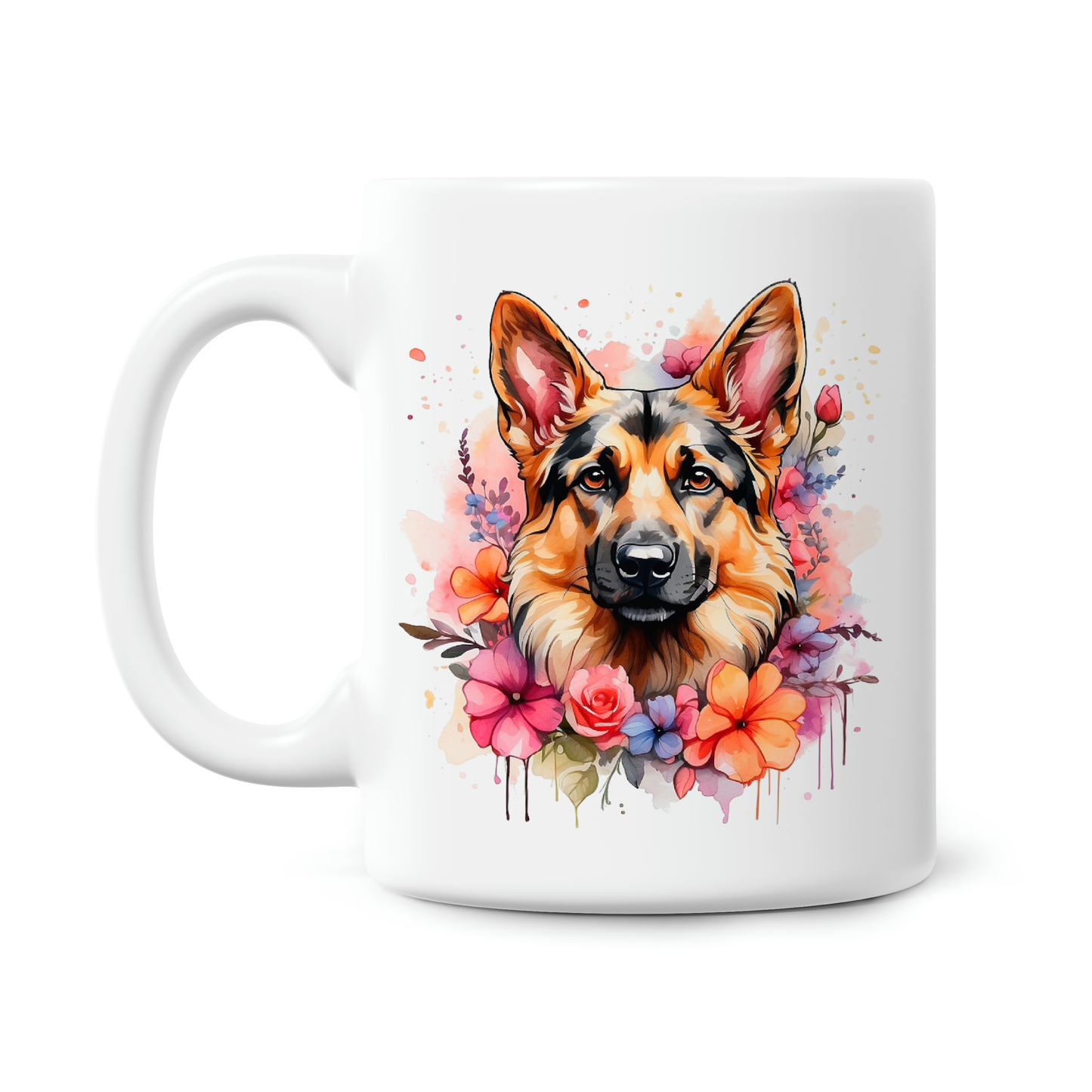 German Shepard 11oz Printed Mugs