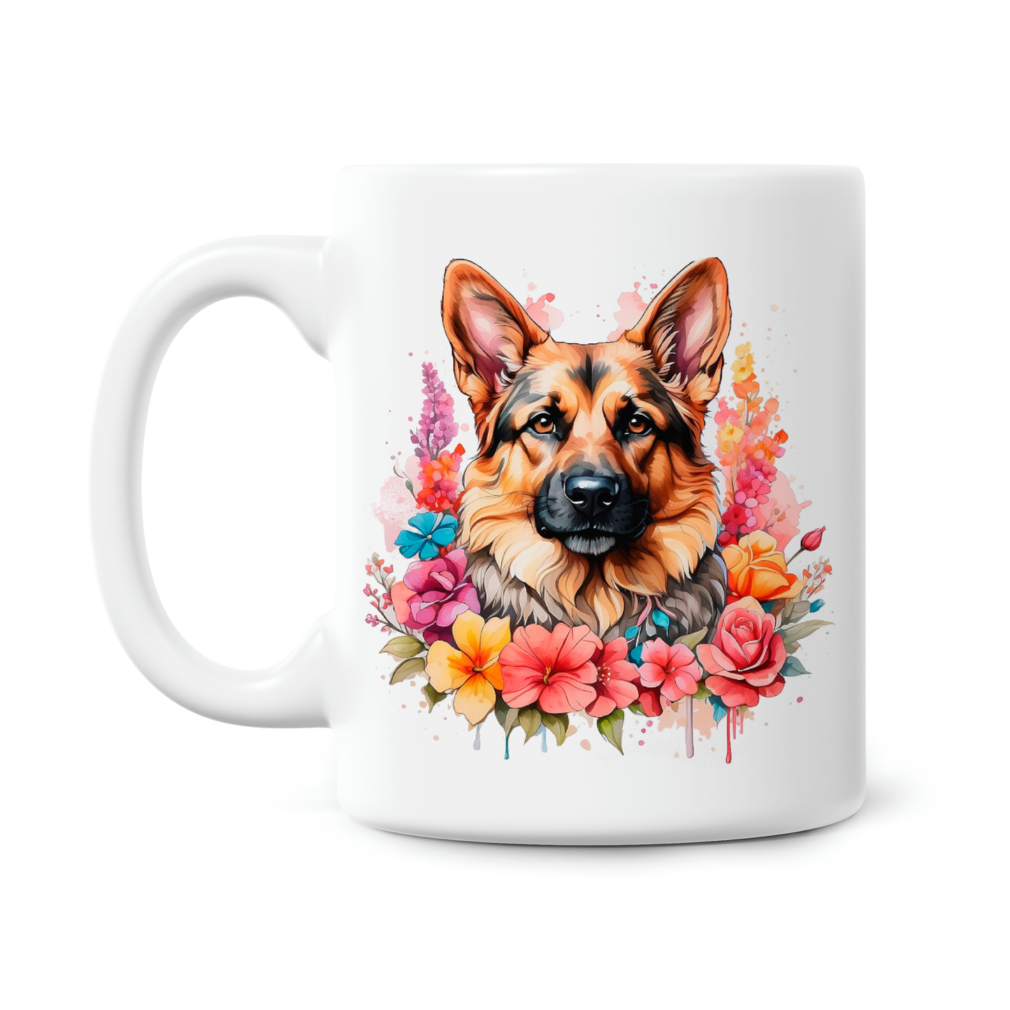 German Shepard 11oz Printed Mugs