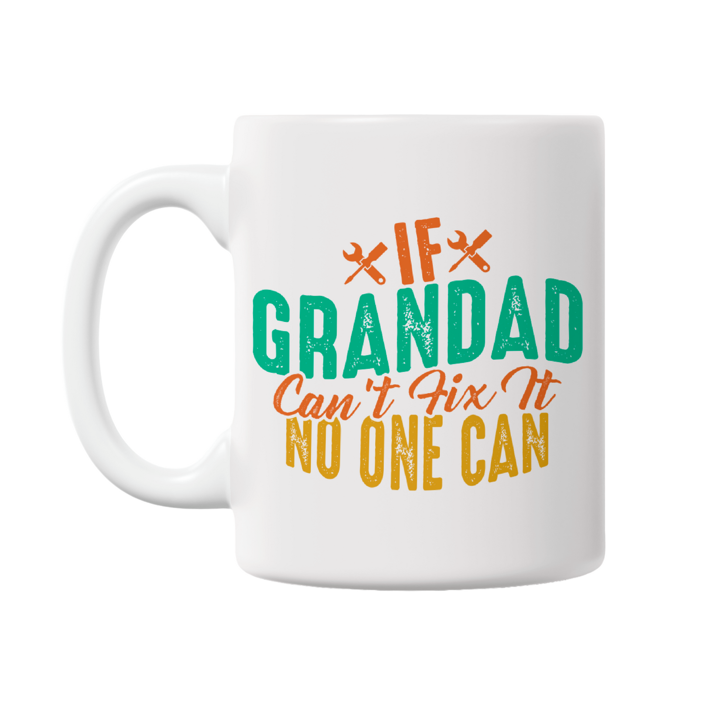 Grandad Can Fix It 11oz Printed Mug