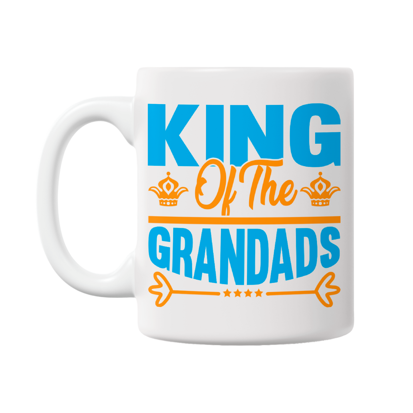 King of the Grandads 11oz Printed Mug