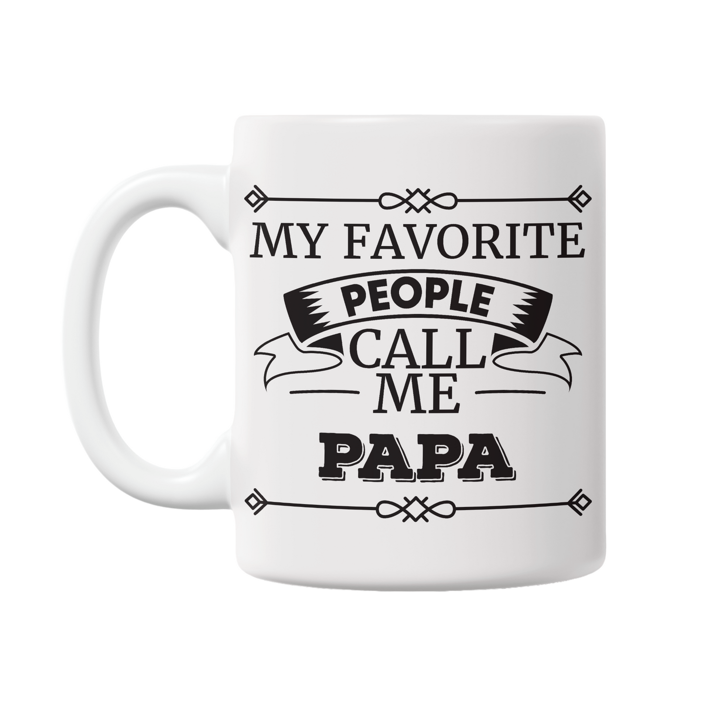 People Call Me 'Papa' Family 11oz Printed Mug