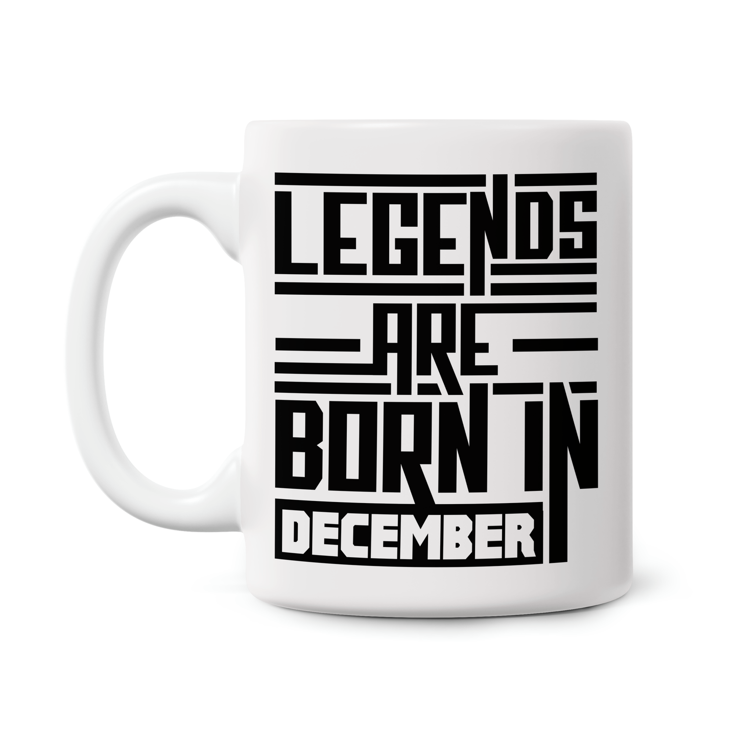 'Legends Are Born In' Birthday 11oz Printed Mugs