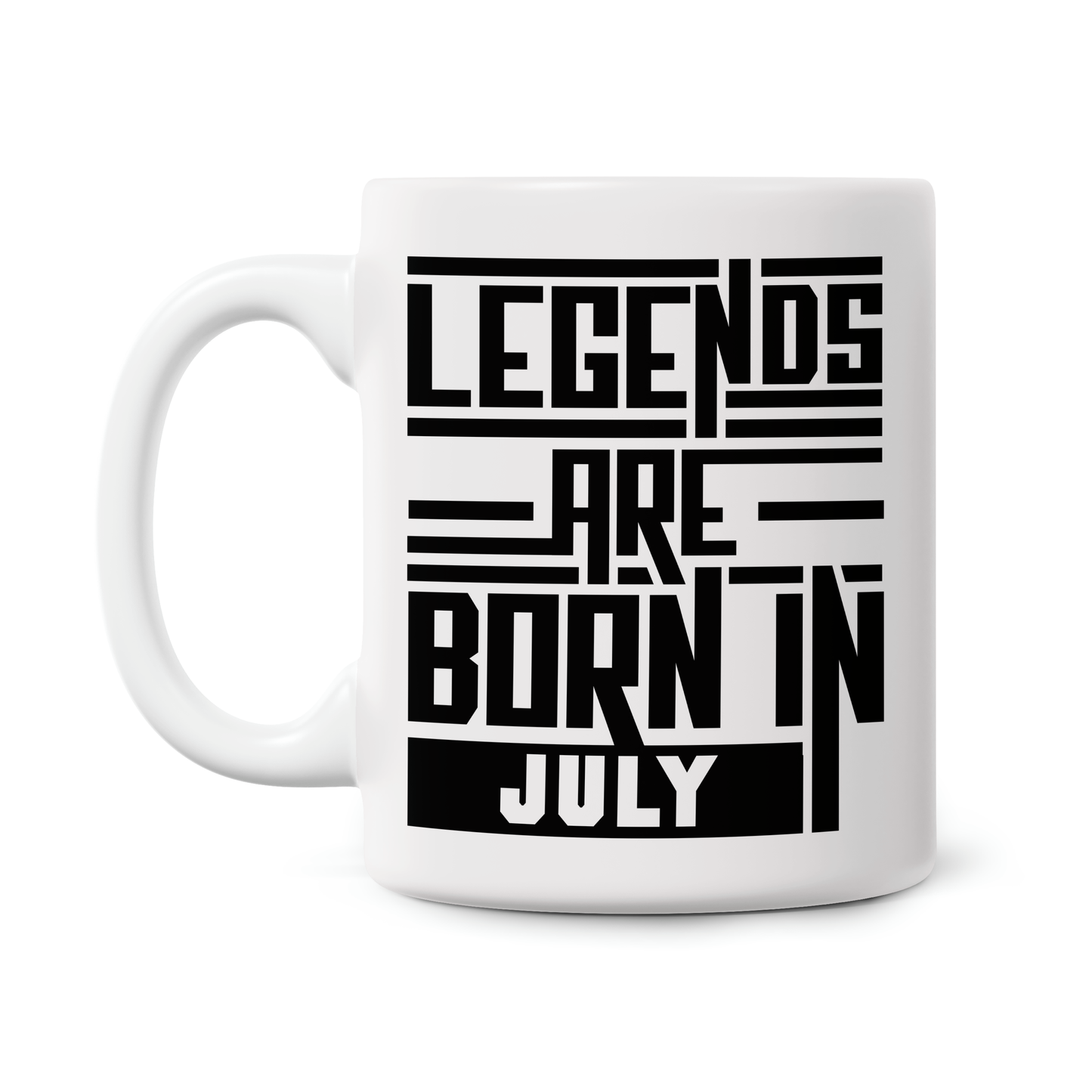 'Legends Are Born In' Birthday 11oz Printed Mugs