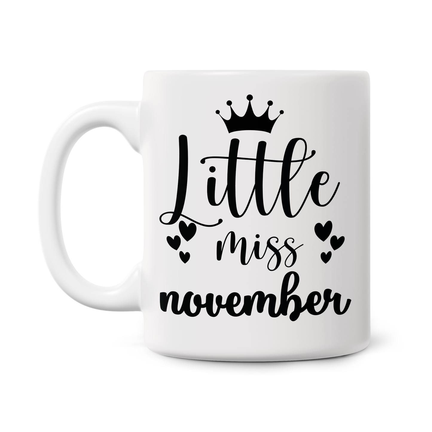 Little Miss Birthday 11oz Printed Mugs