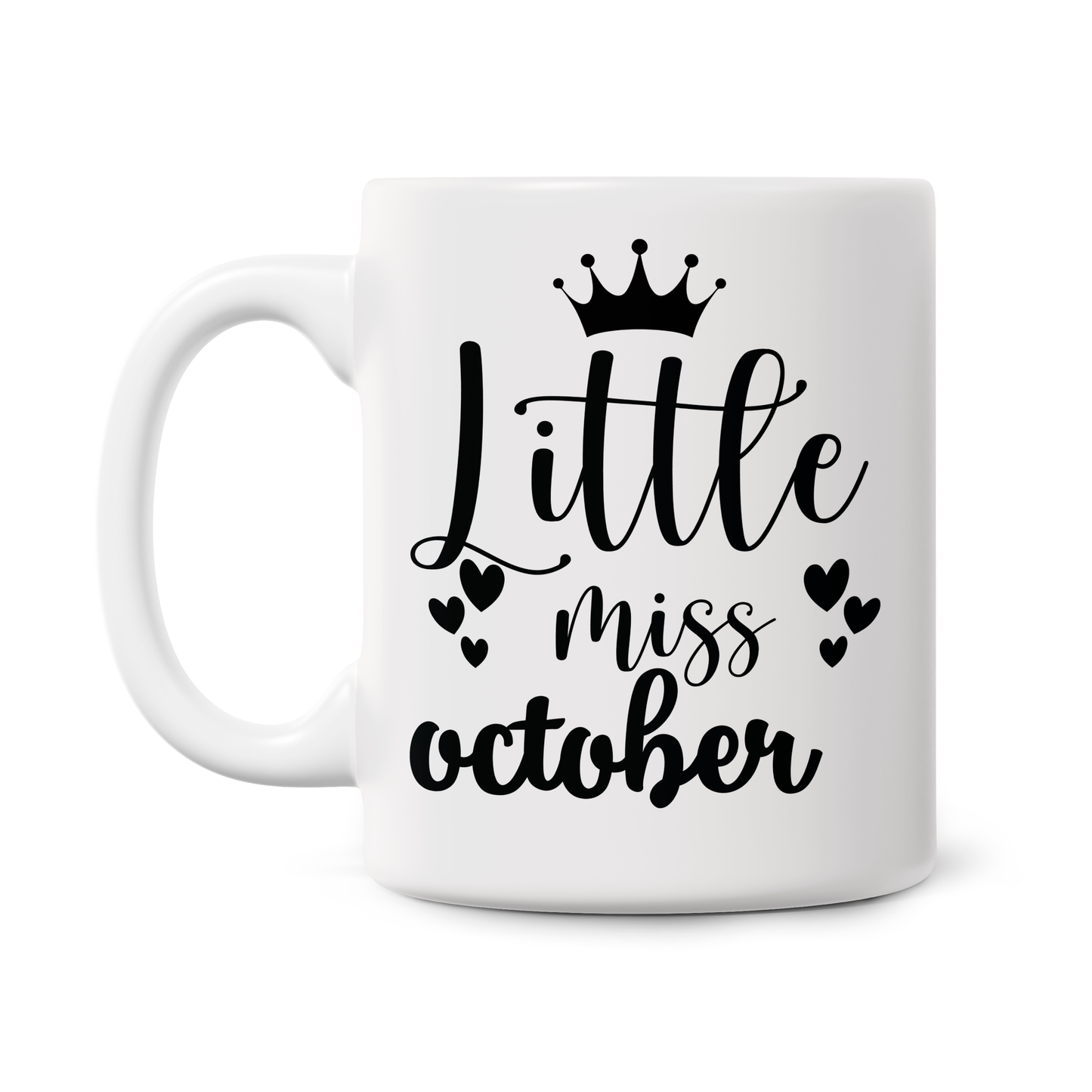 Little Miss Birthday 11oz Printed Mugs