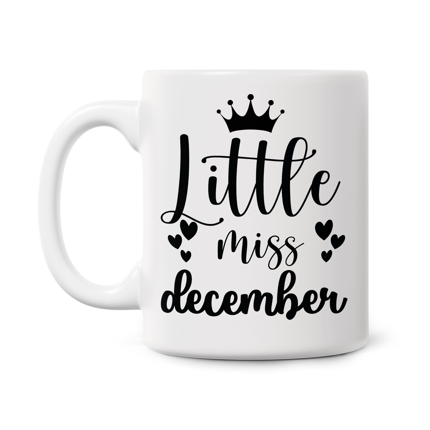 Little Miss Birthday 11oz Printed Mugs