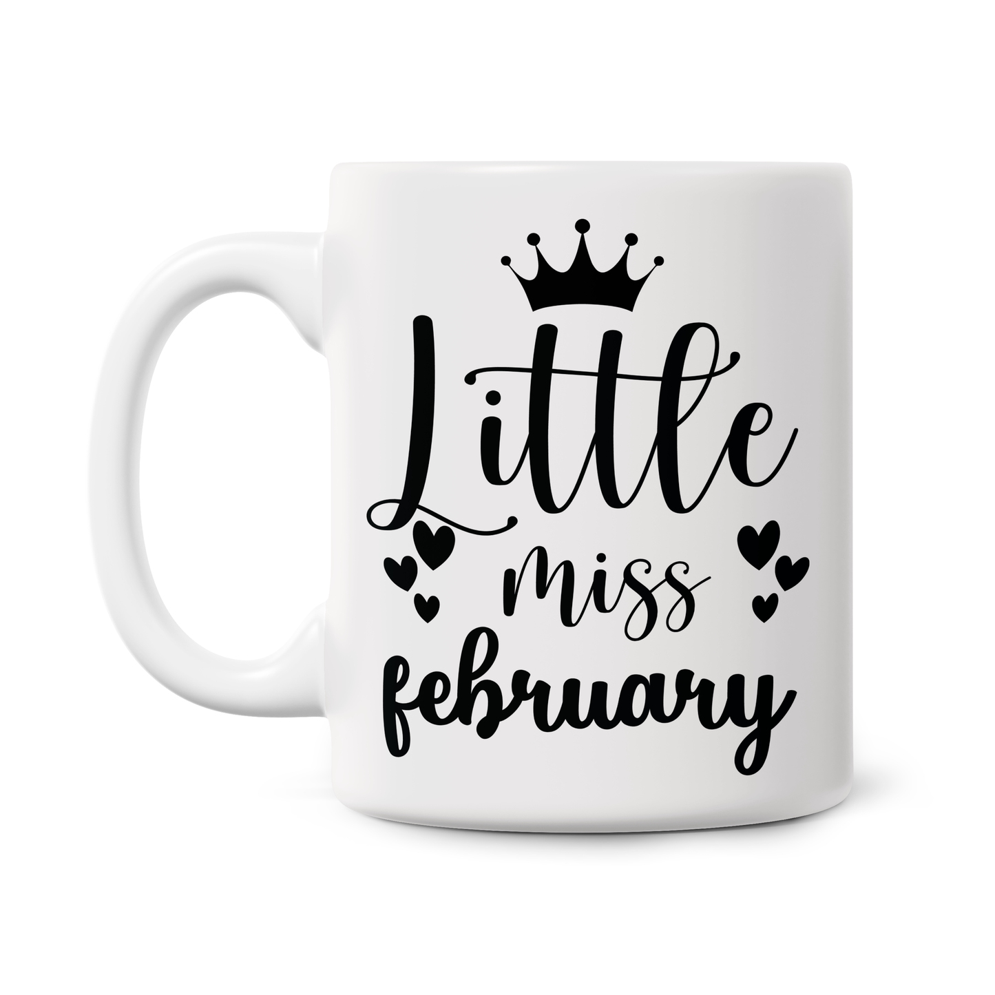 Little Miss Birthday 11oz Printed Mugs