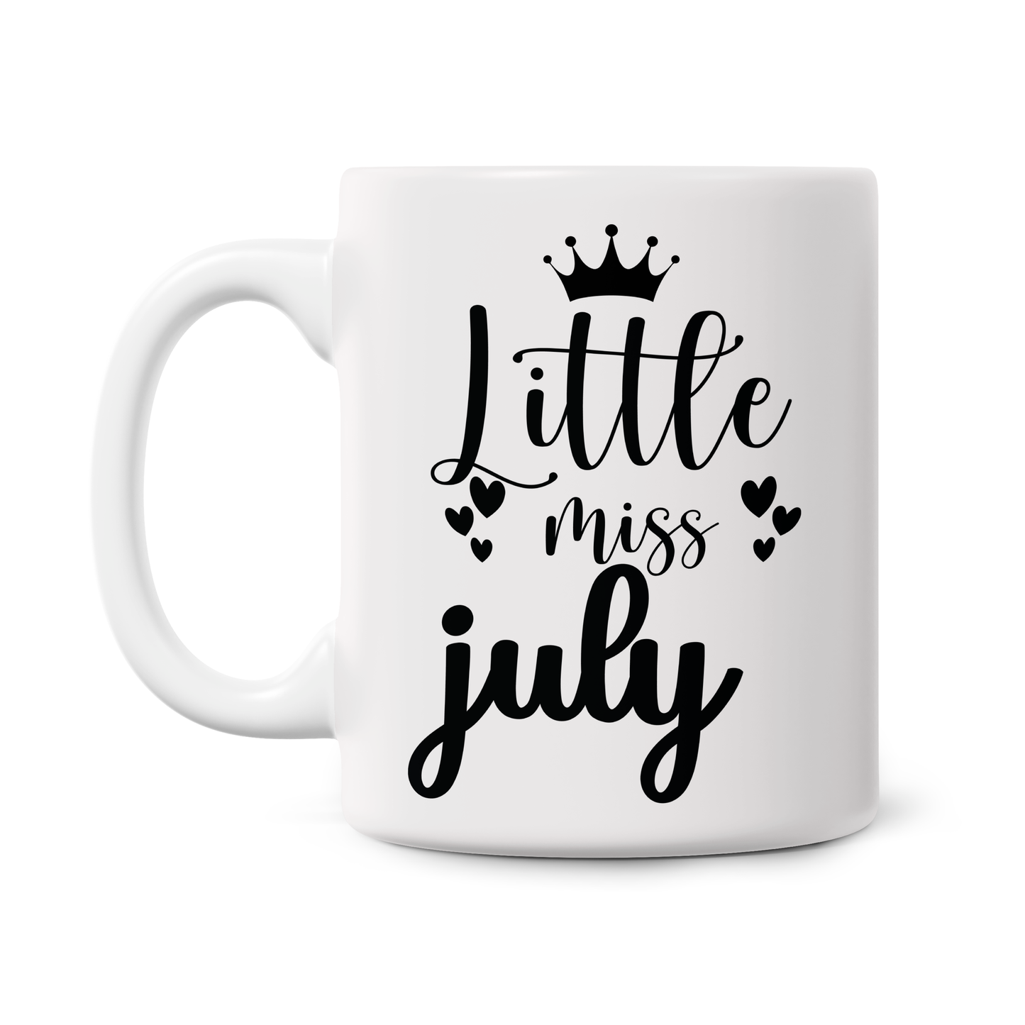 Little Miss Birthday 11oz Printed Mugs