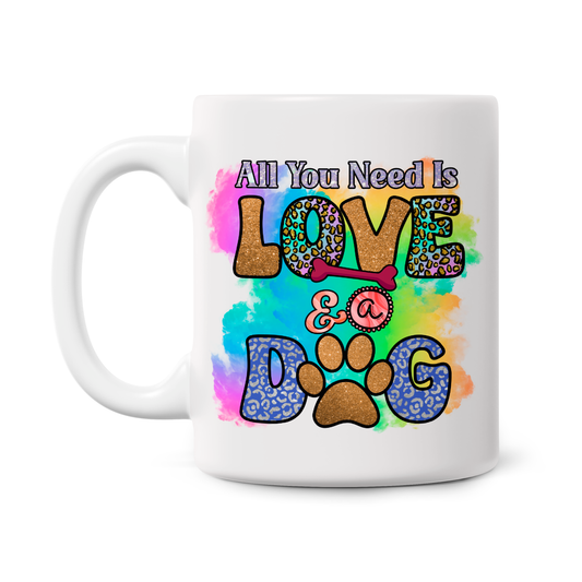 Funny Dog Quote 11oz Printed Mugs