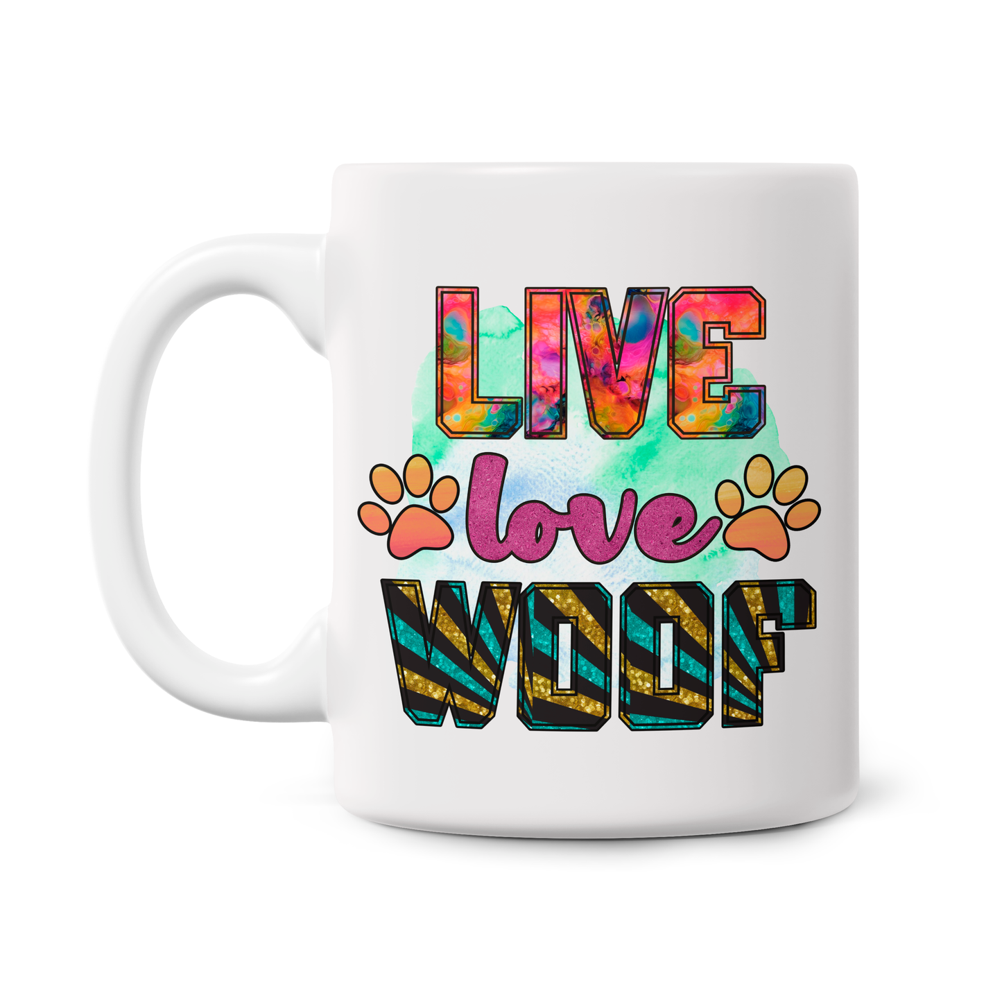 Funny Dog Quote 11oz Printed Mugs