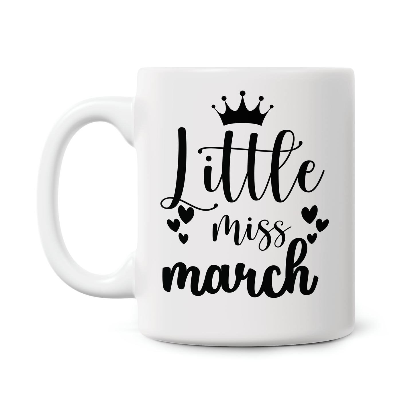 Little Miss Birthday 11oz Printed Mugs